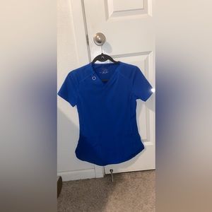 Royal blue scrub set size xxs